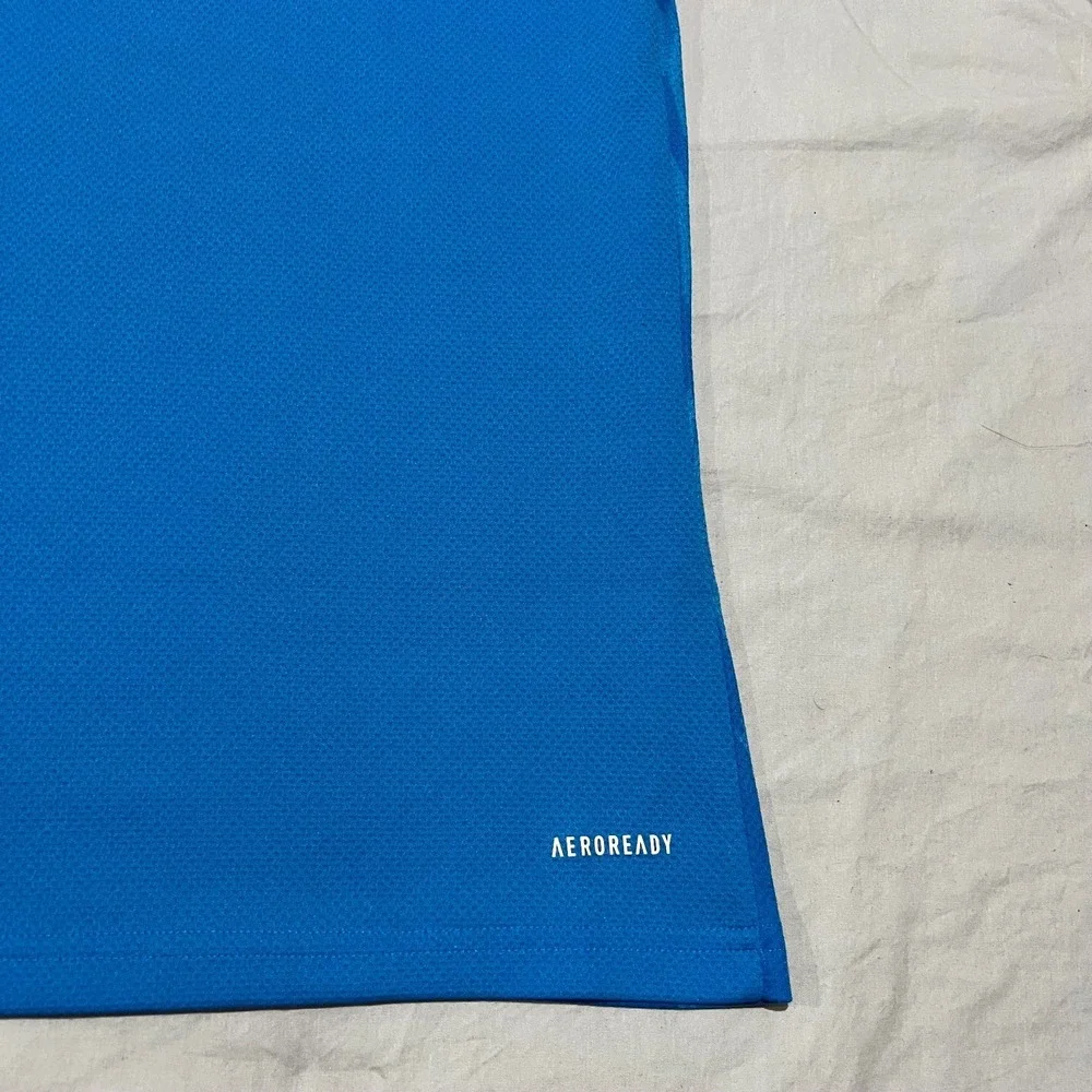 Adidas Mens Blue Board Of Control For Cricket India Aeroready Odi Fan Jersey 3XL